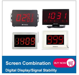 RETEKESS-sistema inalámbrico de llamadas para camarero, buscapersonas para restaurante, receptor de reloj T128, botón de llamada T117, servicio al cliente para cafetería