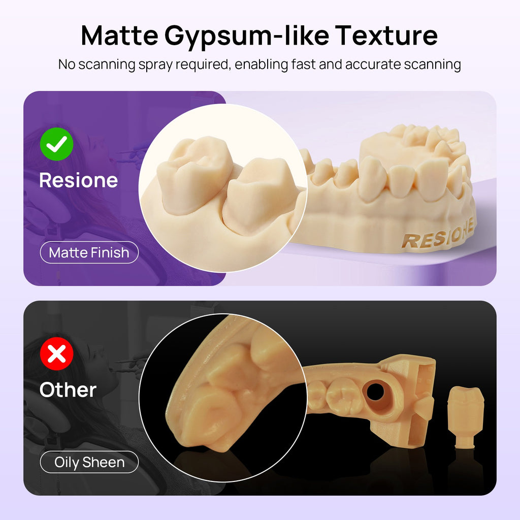 Resina de impresora 3D de fundición de resina Dental Resione D01S para impresora 3D de resina de fotopolímero UV de 405nm Elegoo Anycubic