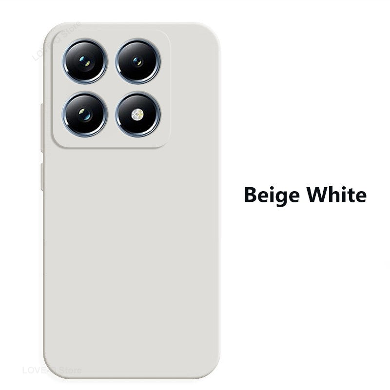 Funda Original de silicona líquida para teléfono móvil, carcasa suave para Xiaomi Mi 14 T, Mi 14 T Pro, Mi 14 T Pro, accesorios para Xiaomi funda de Xiaomi 14T Pro