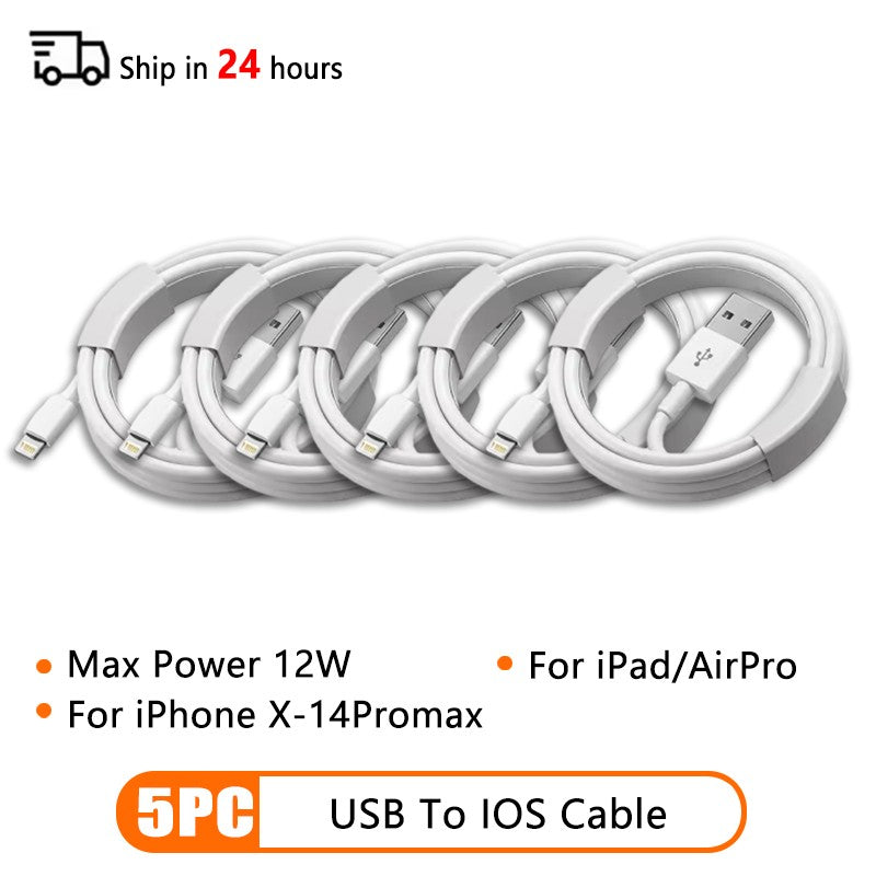 Cable USB tipo C PD de 66W para Apple iPhone 16 15 14 13 11 Pro Max 12 Mini 7 8 Plus XS R Cable de carga USB C de carga rápida
