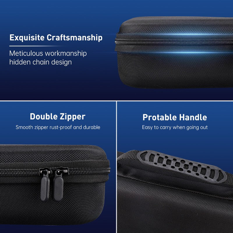 Bolsa protectora para consola de juegos portátil, carcasa dura EVA a prueba de golpes para Sony PlayStation Portal