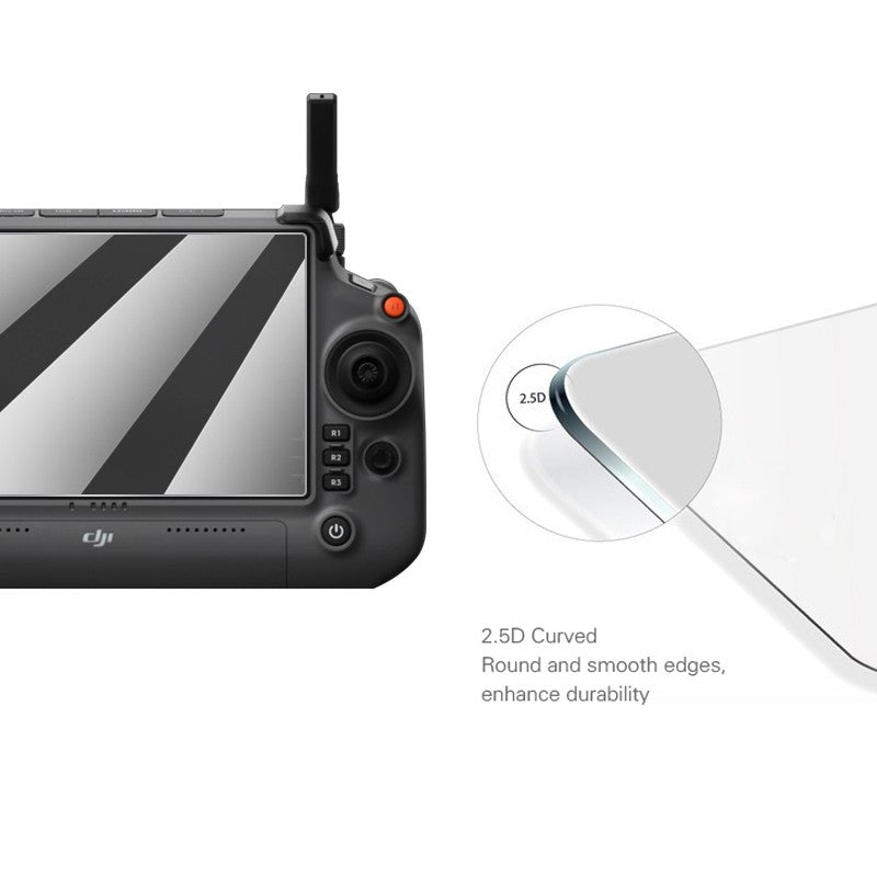 Película de vidrio templado para Control remoto DJI RC Plus con película de pantalla para Dron DJI T40 / M30T / T20P/PM320/WM630/RM700/M300