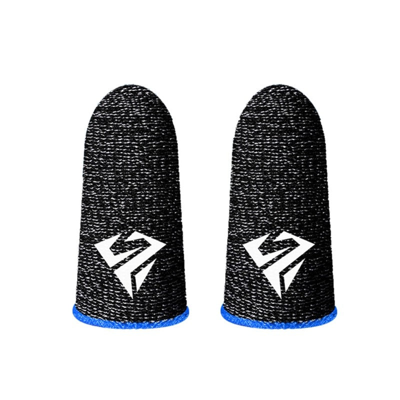 Guantes de dedo a prueba de sudor para juegos de teléfono, funda antideslizante para los dedos, para PUBG, pantalla táctil, acceso práctico, 2 uds.