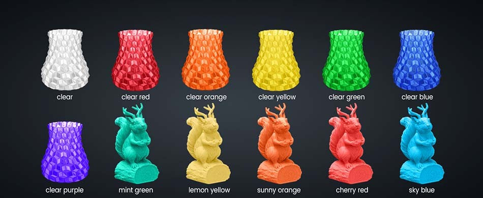 Filamento JAYO PLA 1,75 MM 5 rollos filamento de impresora 3D PLA 100% sin burbujas para FDM Coloful Material de impresión 3D regalo DIY