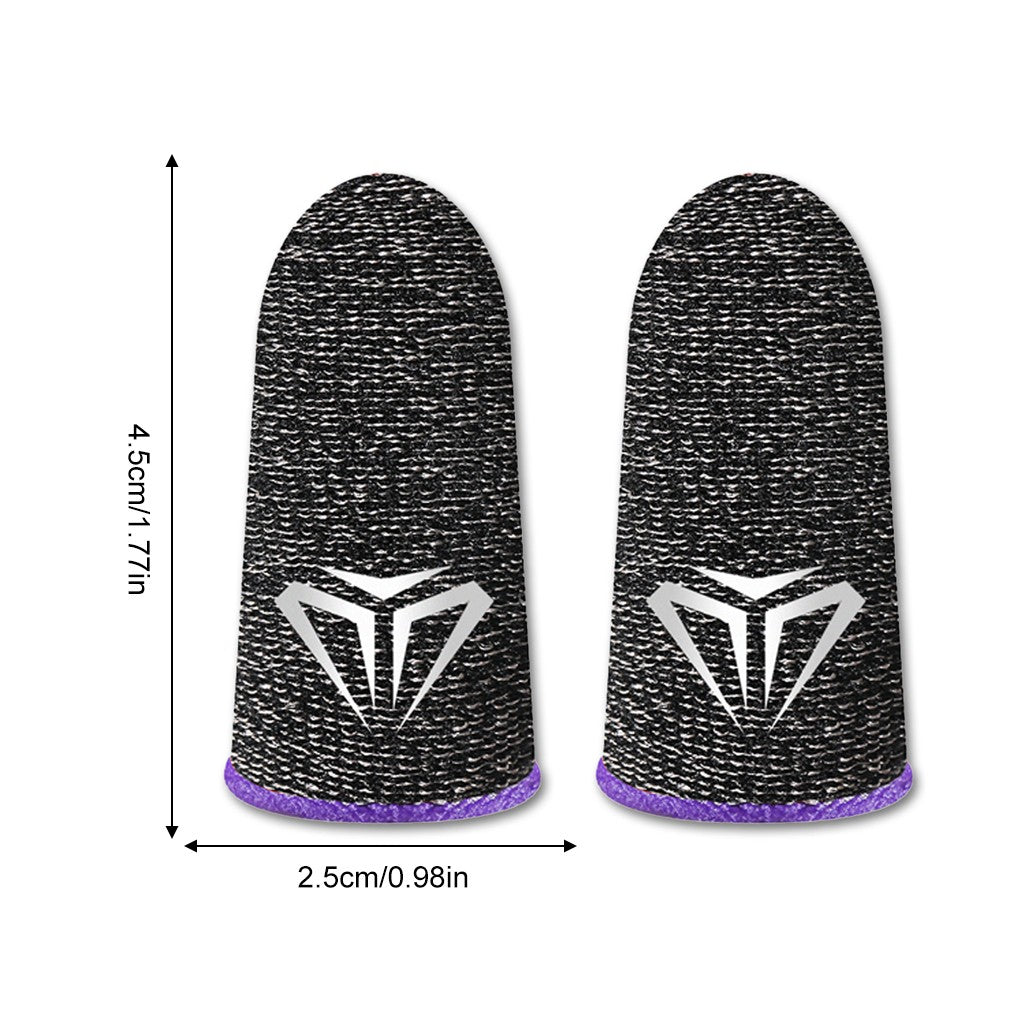 Guantes con yema del dedo para juegos móviles, 10 Uds., para jugadores PUBG, a prueba de sudor, antideslizantes, pantalla táctil, funda para el dedo, transpirable