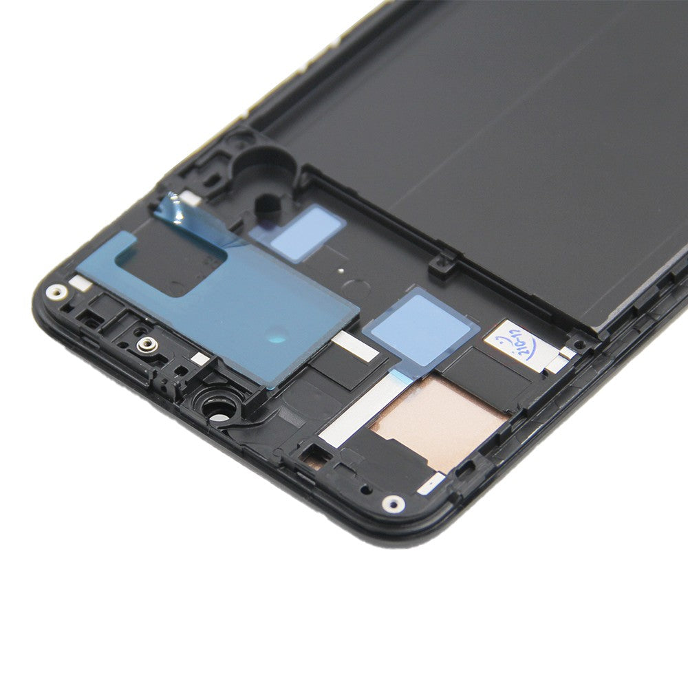 Pantalla LCD 100% probada para Samsung A50 SM-A505FN/DS A505F/DS A505, digitalizador de pantalla táctil con marco para Samsung A50 LCD