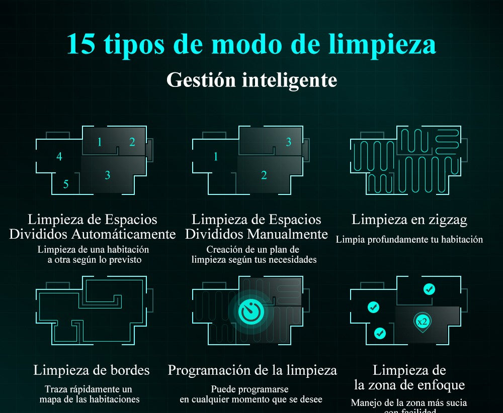 ABIR-Robot aspirador X8, sistema láser, mapas de múltiples pisos, limpieza de zona, ajuste de área limitada para lavado de alfombras en el hogar
