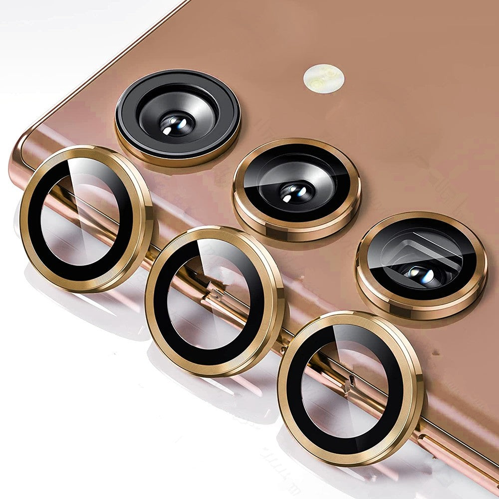 Funda con anillo Protector para cámara trasera para Samsung Galaxy A56 A36 A26 A55 A54 A35 A34 A25 A15 A14 5G, cubierta trasera de lente de vidrio templado