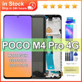 6,43'' Super AMOLED para Xiaomi Poco M4 Pro 4G LCD 2201117 PI PI 2201117 Conjunto del digitizador del panel de la pantalla táctil de la exhibición de PG MZB0B5VI