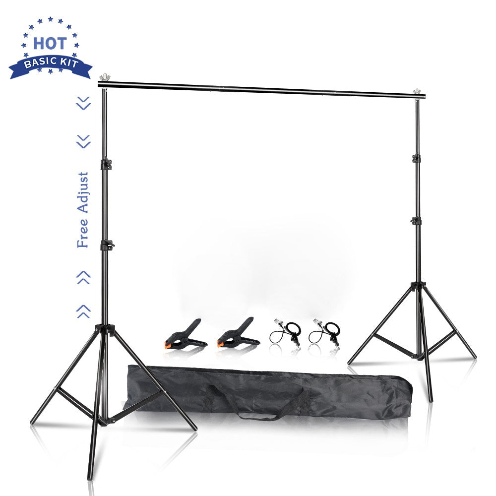 Soporte de fondo para fotografía, soporte de fondo para estudio, trípode ligero, fotografía, pantalla verde, fondos, cumpleaños, ChromaKey, bolsas de pesas