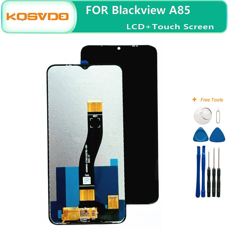 Pantalla LCD Original de 6,56 pulgadas para BLACKVIEW A85 pantalla táctil 1612*720 herramientas de repuesto de montaje de digitalizador