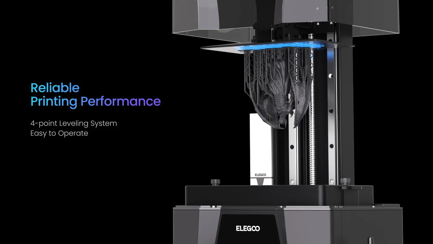Impresora 3D ELEGOO SATURN 3 ULTRA 12K Mono MSLA, Impresora 3D de Resina LCD de 10'' y 12K, Velocidad de Impresión de hasta 150 mm/h, Tamaño de Impresión 219*123*260 mm