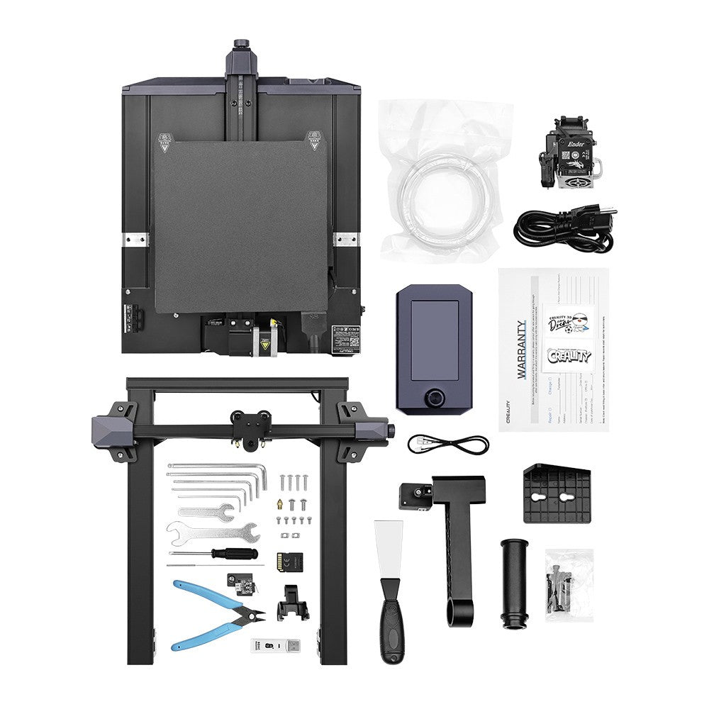 Impresora 3D Creality Ender-3 S1X, Placa Base Silenciosa de 32 Bits, Compatible con Reanudación de Impresión en Caso de Fallo de Energía, Nivelación Automática CR-Touch