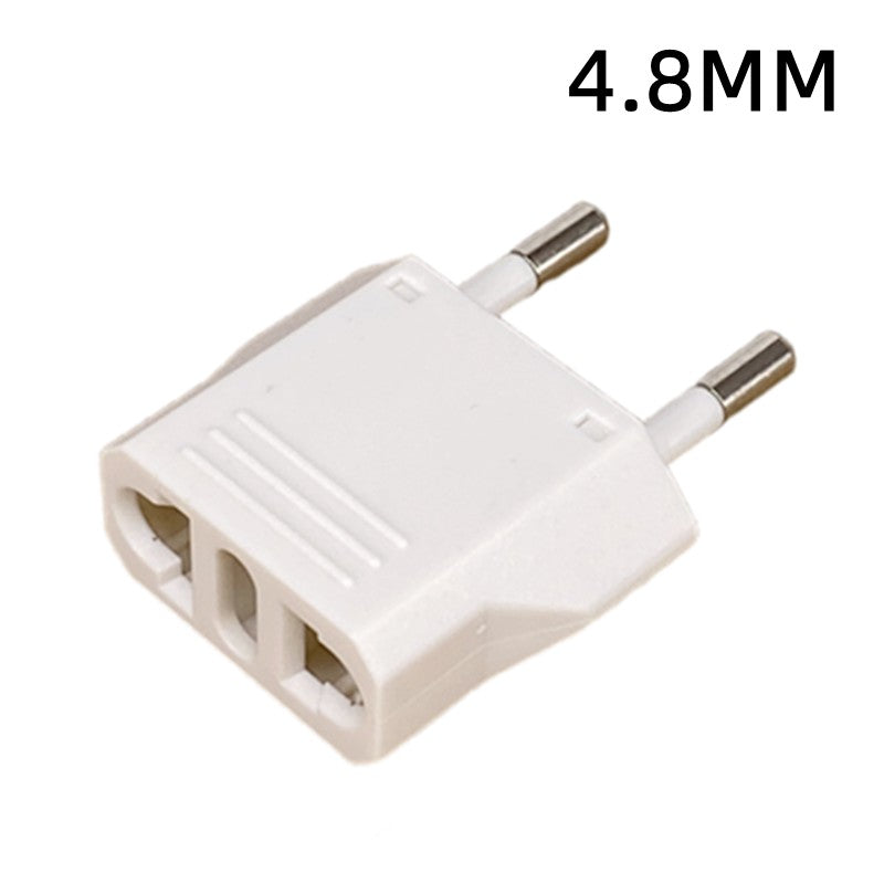 Adaptador de enchufe UE Euro KR, adaptador de enchufe de EE. UU. a UE, adaptador de viaje KR UE, convertidor de enchufe eléctrico EU KR, toma de corriente CA, 1-50 Uds.