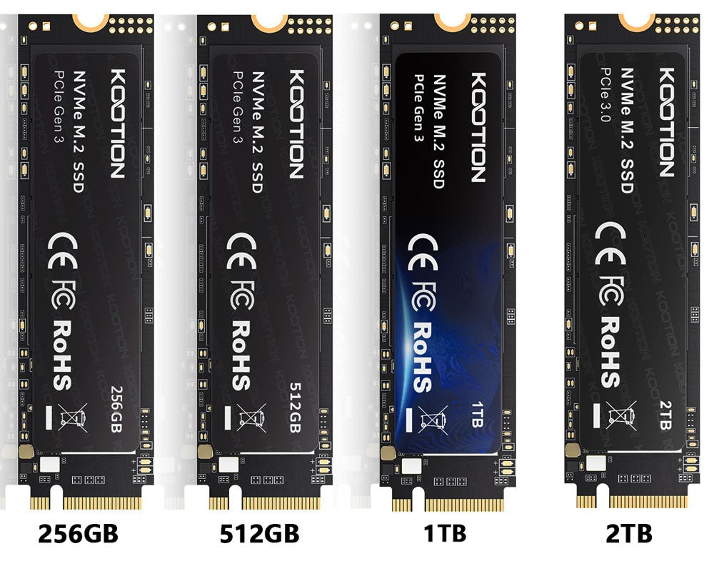 KOOTION X15 Nvme M2 SSD 256GB 512GB 1TB 2TB SSD Nvme PCIe 3,0x4 M.2 2280 disco duro unidad interna de estado sólido para ordenador portátil de escritorio