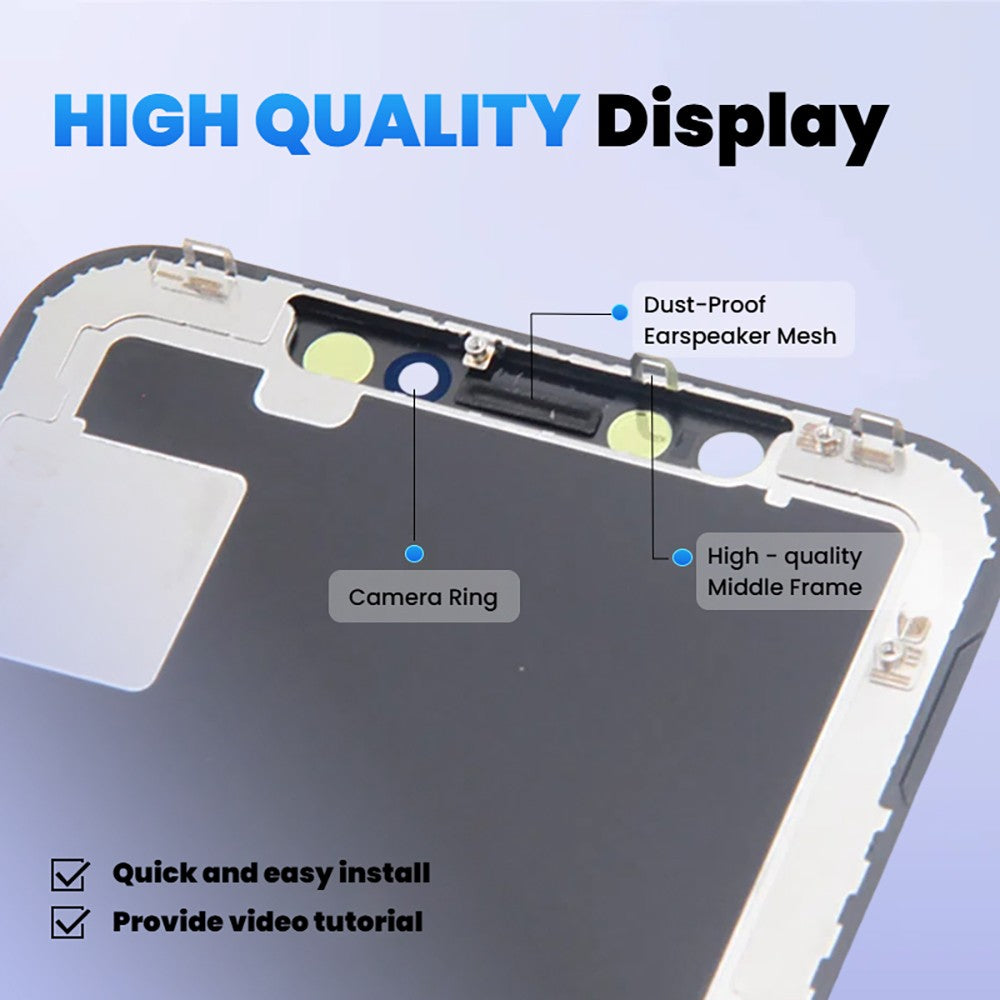 Pantalla LCD con Digitalizador Táctil 3D Perfecto para iPhone 6 6S 7 8 Plus X XR XS MAX 11, Pantalla para iPhone 12 13 PRO