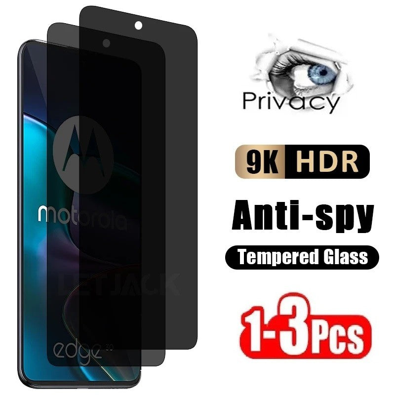 Protector de pantalla de vidrio templado para privacidad, antiespía, para MOTO G50 G84 G34 G54 G53Y G53J 5G Power G Stylus 5G 2023, 1-3 uds.