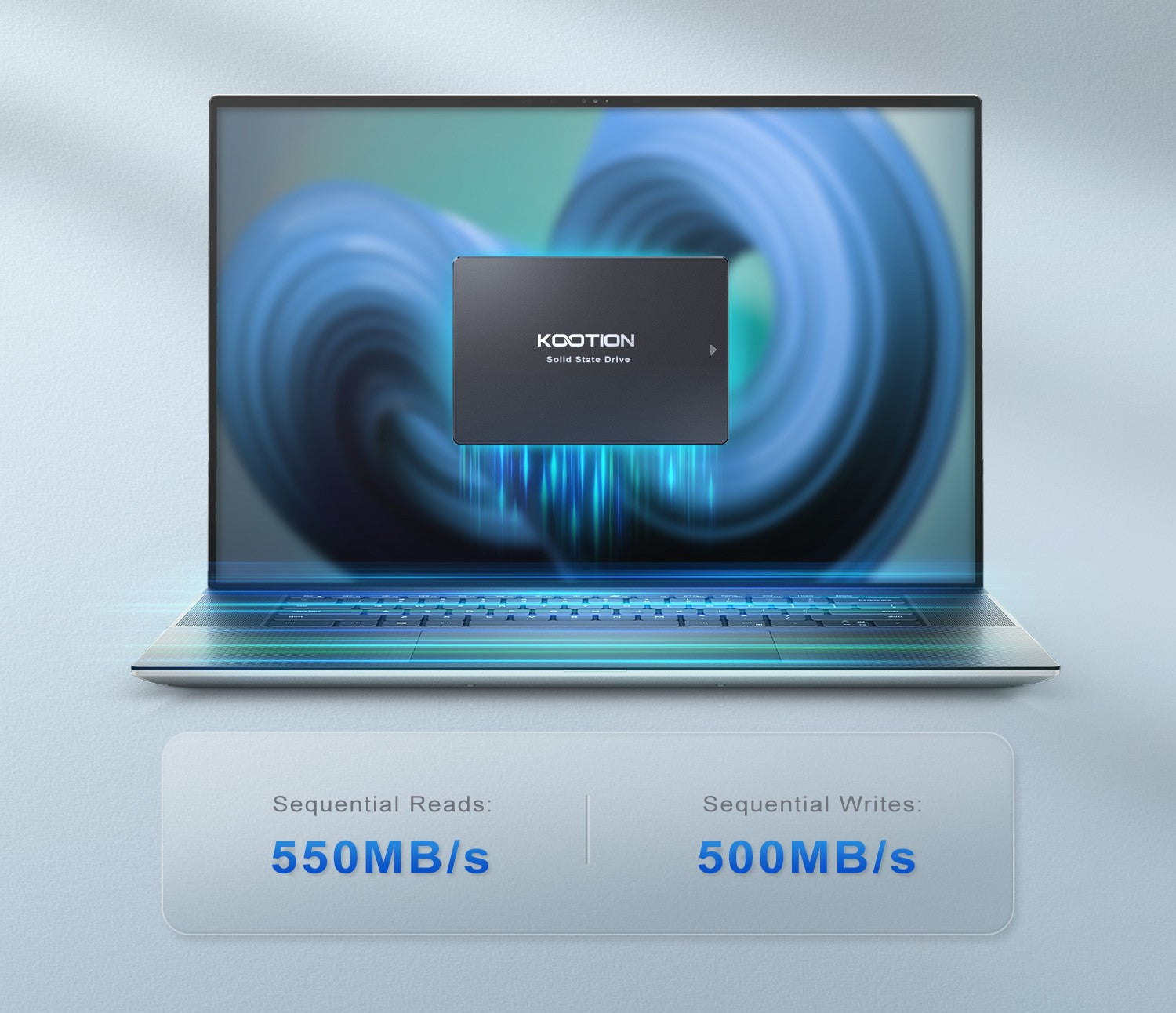 KOOTION X12 Sata SSD unidad 2TB 1TB 512GB 256GB unidad de disco duro HDD 2,5 "Sata3 unidad de estado sólido HD interna para ordenador portátil de escritorio
