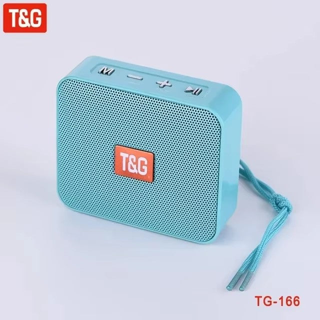 TG166 Altavoz Bluetooth portátil inalámbrico Mini columna de graves Boombox BT USB TF AUX Play altavoz al aire libre para tableta de teléfono inteligente