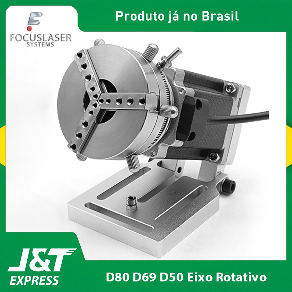 Accesorios para Máquina de Marcado Láser de Fibra, Mesa Giratoria D80 D69 D50 para Tazas, Pulseras y Anillos