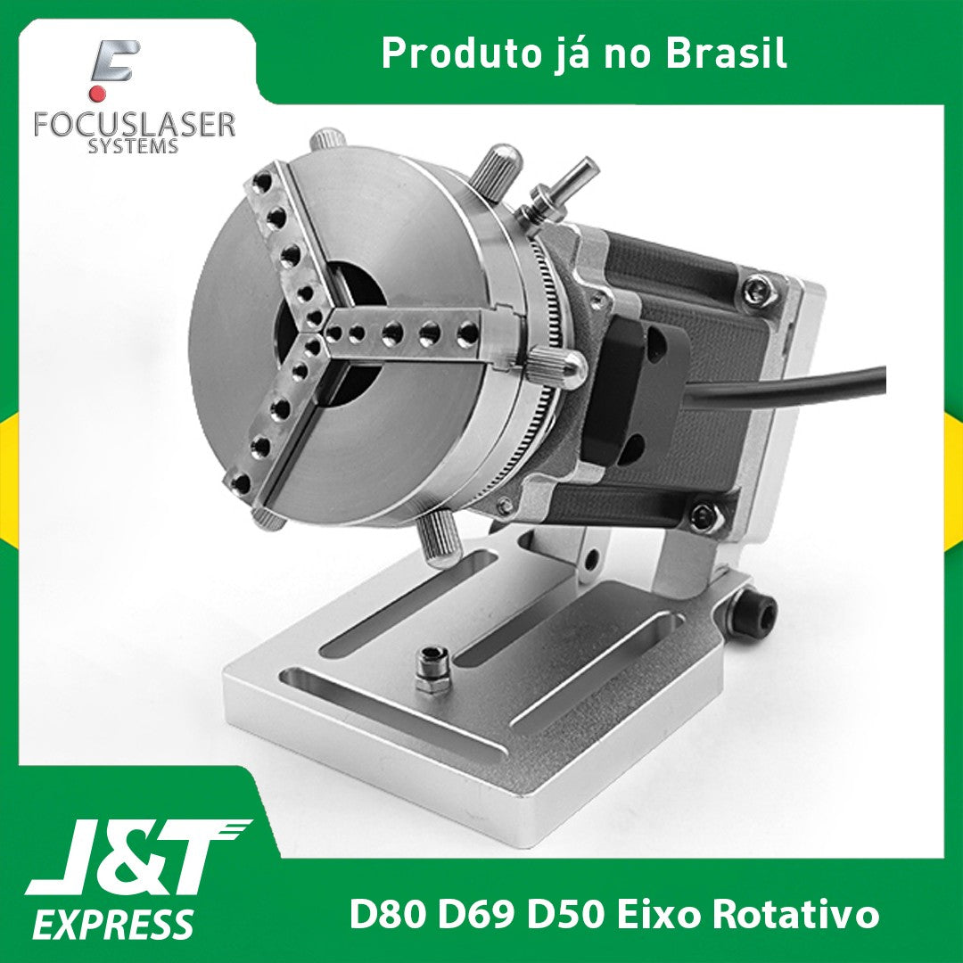 Accesorios para Máquina de Marcado Láser de Fibra, Mesa Giratoria D80 D69 D50 para Tazas, Pulseras y Anillos
