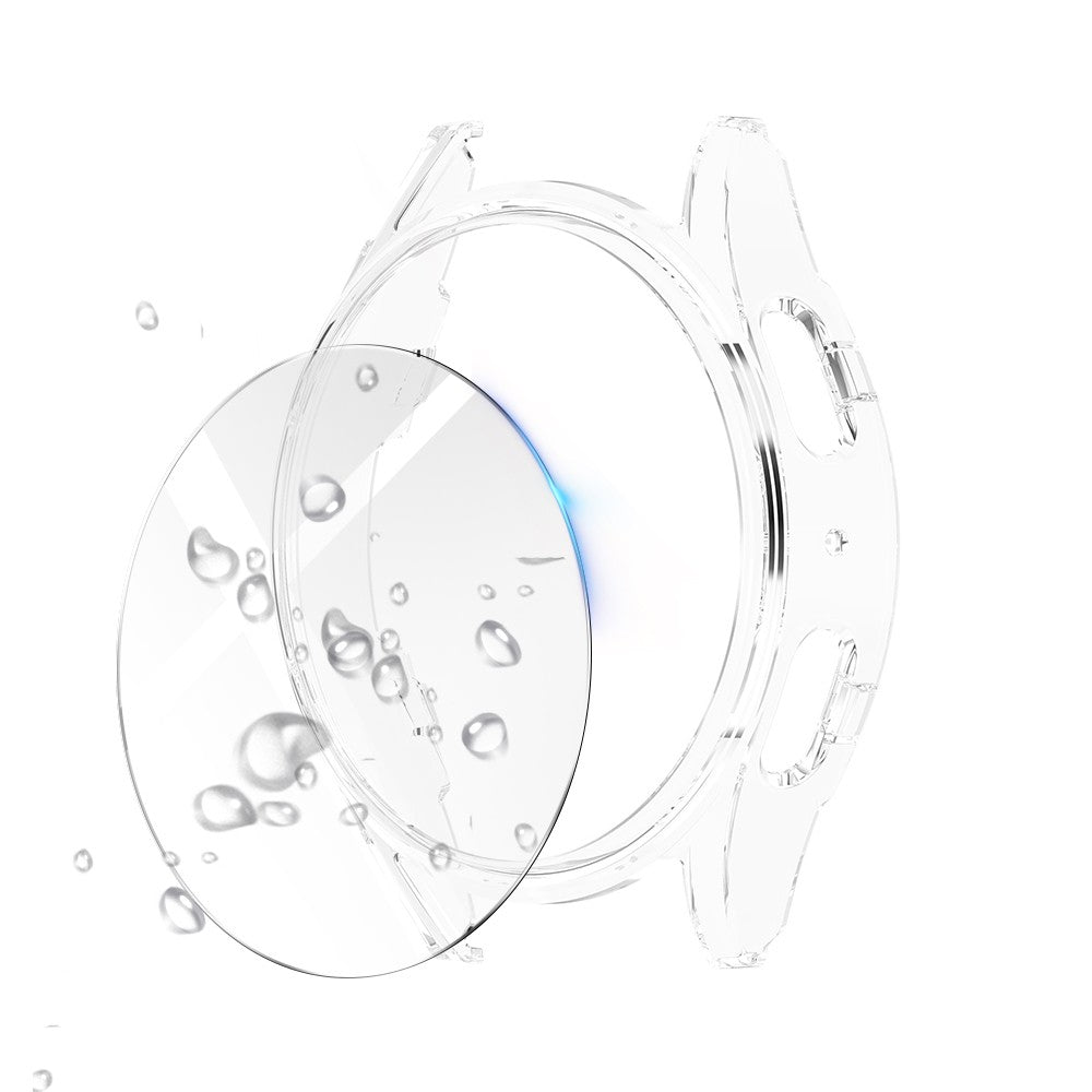 Vidrio y funda para Samsung Galaxy Watch 7, Protector de pantalla de 40mm/44mm, vidrio templado y PC duro, cubierta protectora de parachoques, juego de accesorios
