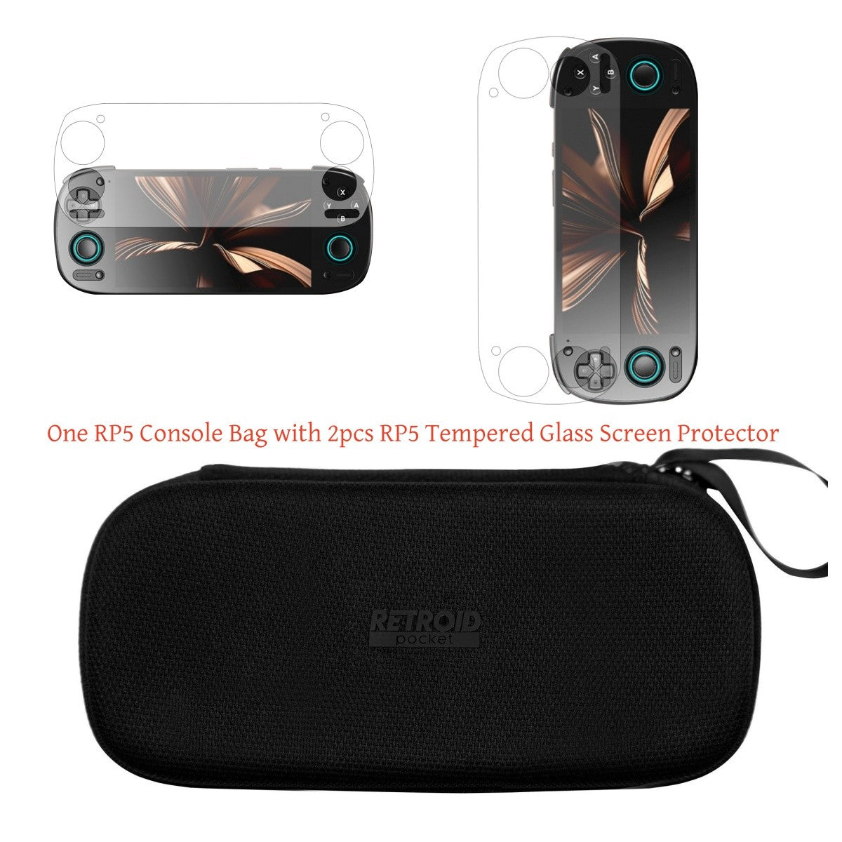 Bolsa de almacenamiento portátil Retroid Pocket 5, bolsa protectora oficial RPG2 RP5 Retroid Pocket G2, fundas de transporte de mano
