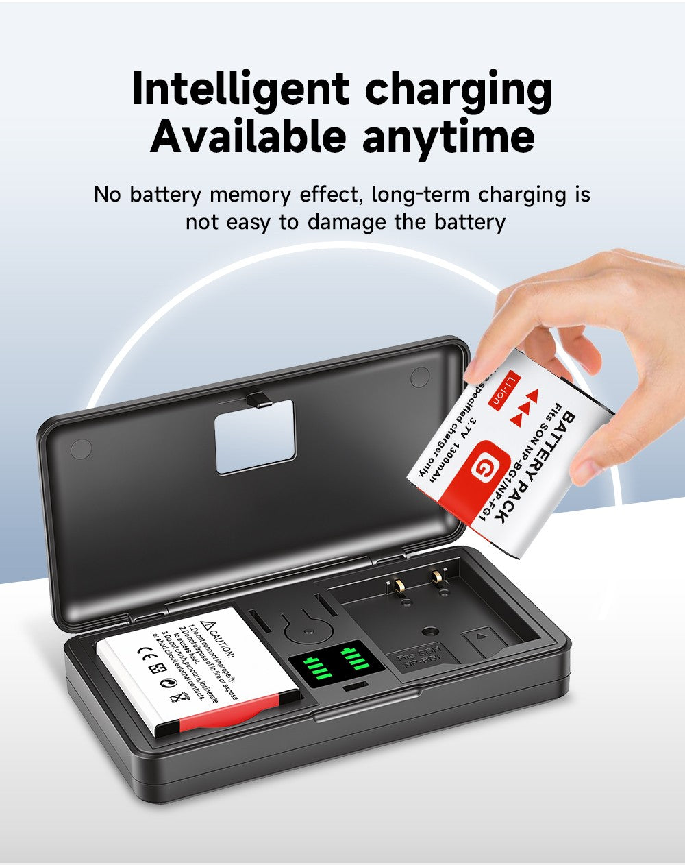 Batería NP-BG1 NP BG1 para Sony DSC-W210 DSC-W100 W50 H50 DSC-H55 DSC-H7 H3 H9 H10 NP-FG1 NP FG1 batería de iones de litio con cargador