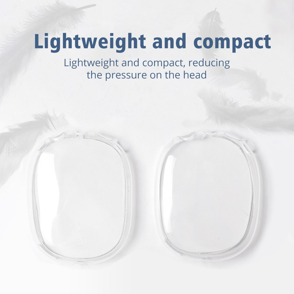 Funda transparente suave antiarañazos para AirPods Max TPU inalámbrico a prueba de golpes funda protectora para auriculares