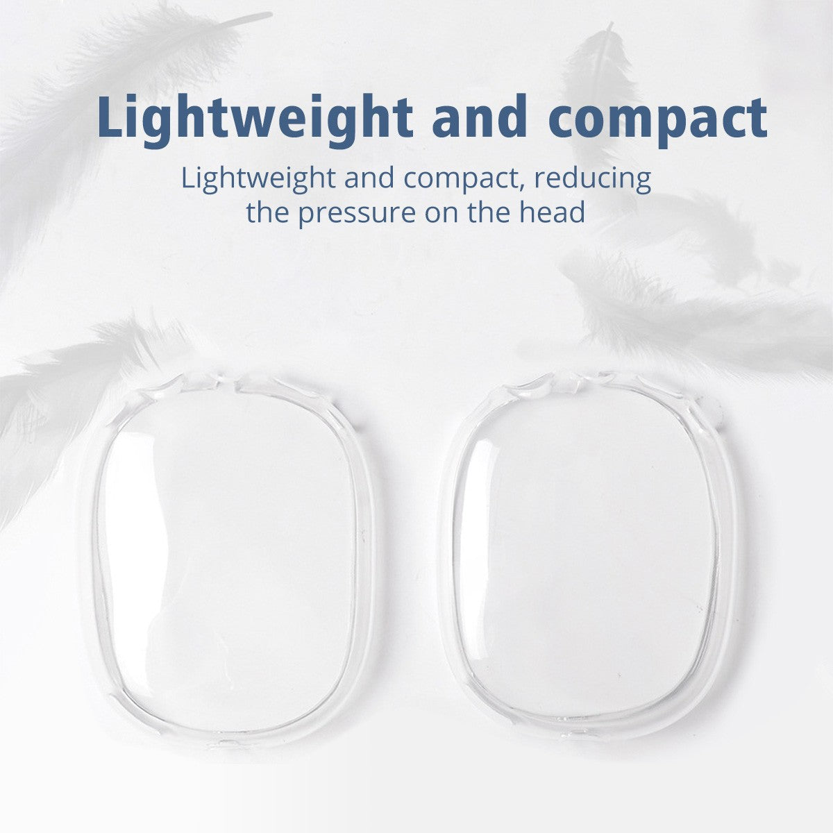 Funda transparente suave antiarañazos para AirPods Max TPU inalámbrico a prueba de golpes funda protectora para auriculares