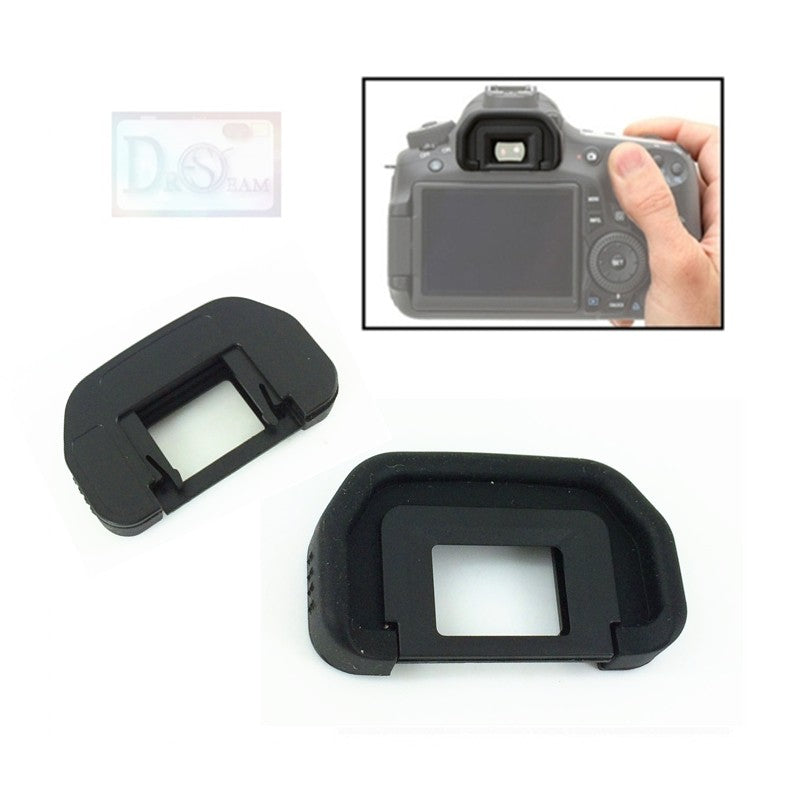 Extensor de ocular de cámara de goma para Canon 90D, 80D, 70D, 60D, 50D, 5D, 6D, 5D, Mark II, 40D, 30D, PB201, 22mm