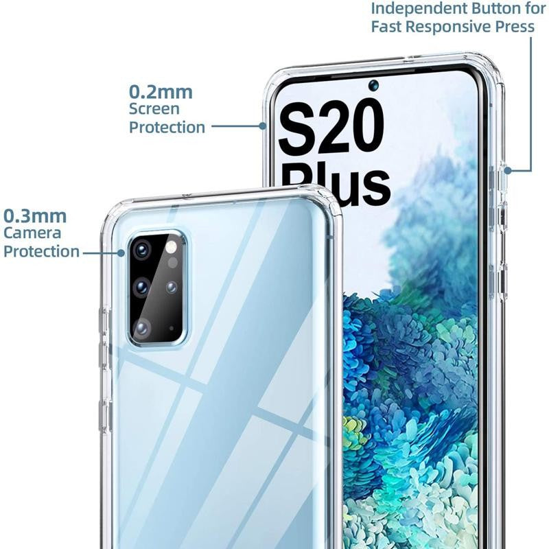 360 PC de cuerpo completo + funda protectora de TPU para Samsung Galaxy S22 S23 S21 S20 FE Ultra Plus S10 S9 S8 Plus Note 20 10 8 9