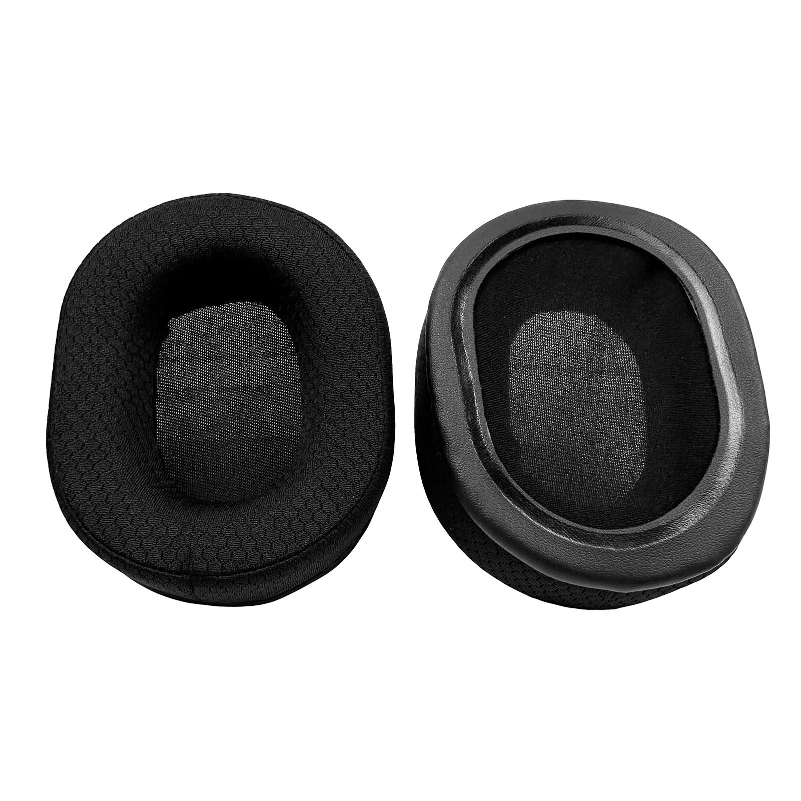 Nullkeai-almohadillas de repuesto para auriculares Anker Soundcore Life Q30 Q35 Q10 Q20, almohadillas de Gel refrescante, funda de malla, orejeras