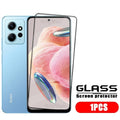 1-4 Uds para Redmi Note 12 4G vidrio Xiaomi Redmi Note 12 4G vidrio templado cubierta completa pegamento Protector de pantalla Redmi Note 12 4G vidrio