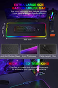 Mousepad Gamer XL con Iluminación RGB
