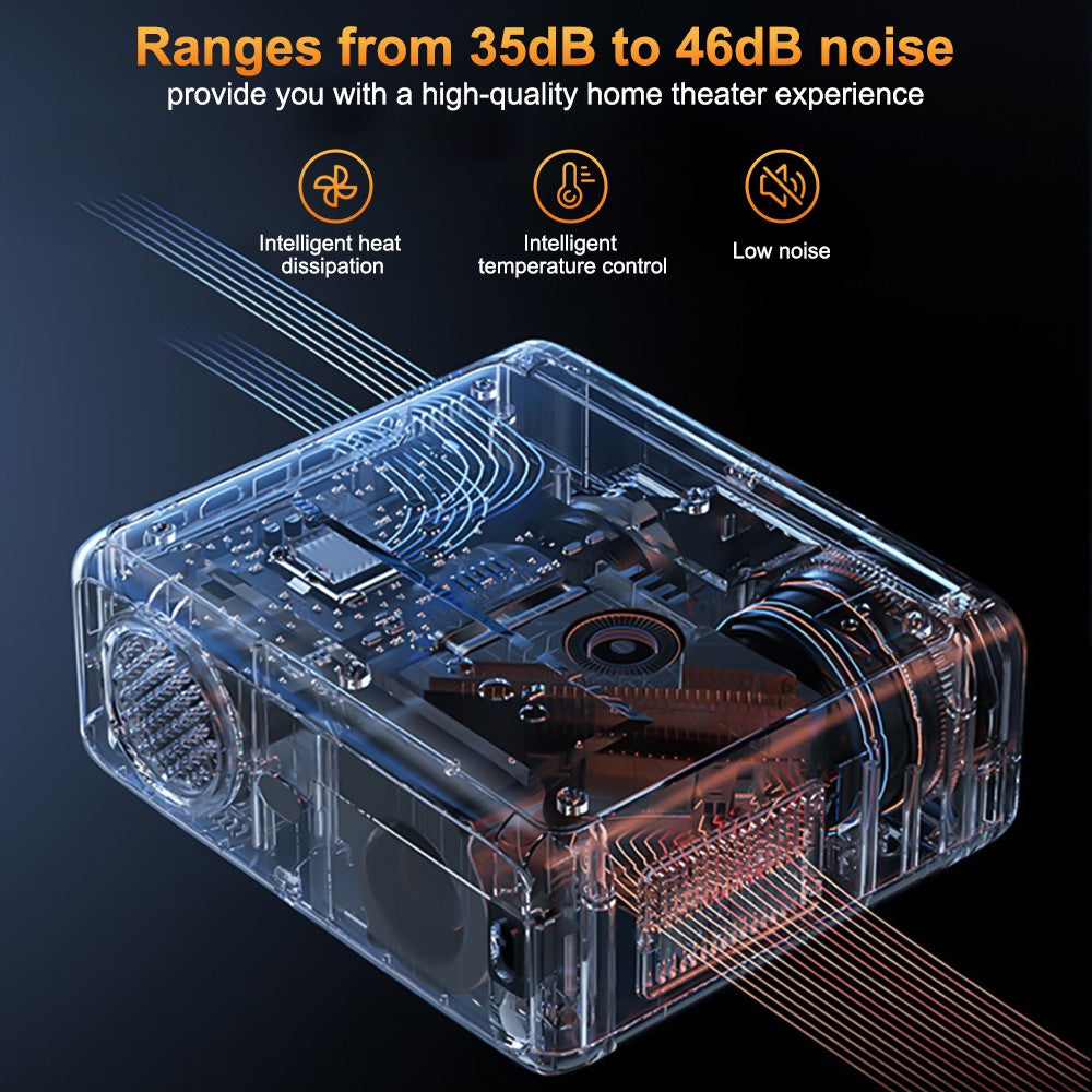 Proyector ThundeaL Full Auto HD 1080P WiFi 6 Android TD97 Pro TD97Pro Proyector