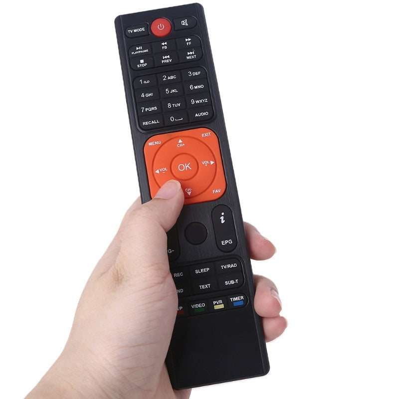 GTMedia-mando a distancia para receptor de satélite, Control remoto inteligente Compatible con V7, V7S, V7 Max, V7, 18cm de longitud, Au16, 21