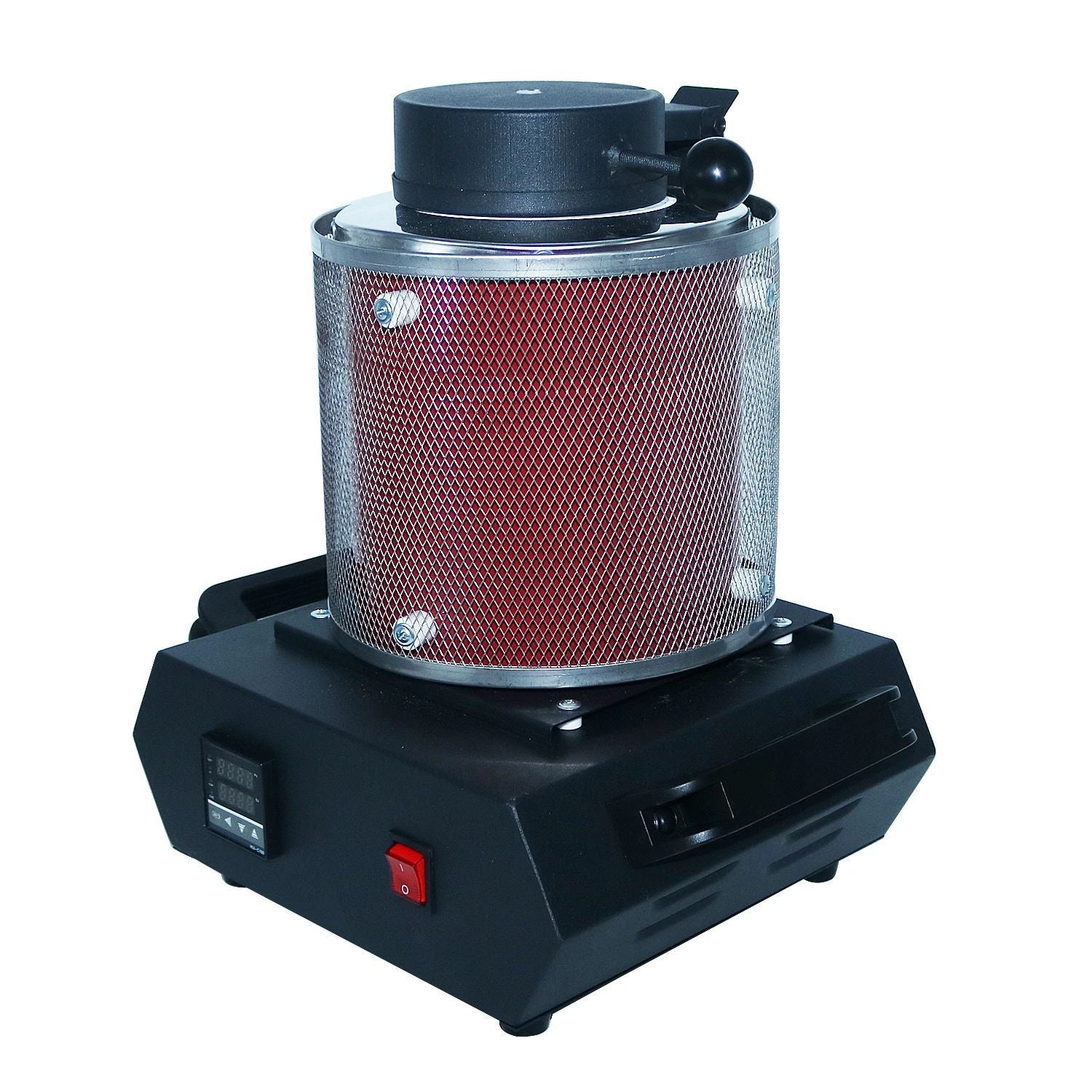 NIUPIKA-horno Digital de fusión de oro, 3KG, capacidad de calefacción, 2100W, fundición, refinación, herramienta de joyería de plata y metales preciosos