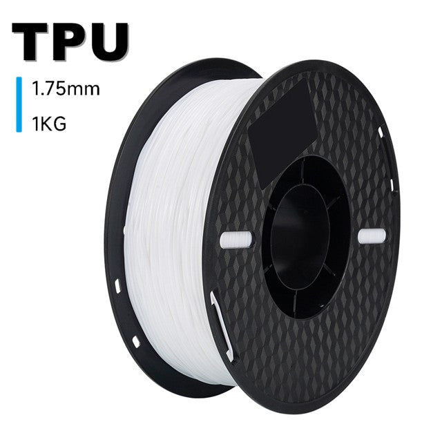 Filamento de impresora 3D KINGROON TPU 1KG 1,75mm Material de impresión 3D suave y Flexible red de plástico TPU de alta resistencia peso 1 kg/rollo