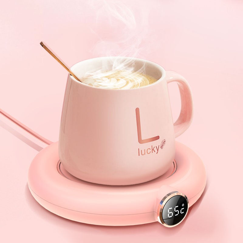 Calentador de tazas de café USB para té, leche, agua, bebidas, 3 temperaturas, calentador de tazas de bebidas eléctrico para el hogar, oficina, uso de escritorio, Idea de regalo
