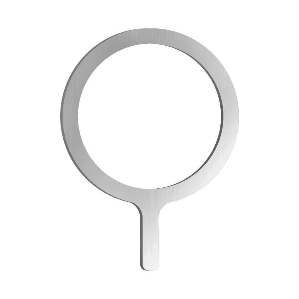 Adhesivo Universal de anillos de Metal para cargador inalámbrico magnético Magsafe para Iphone Samsung Xiaomi placa de cargador de teléfono de coche hoja de hierro