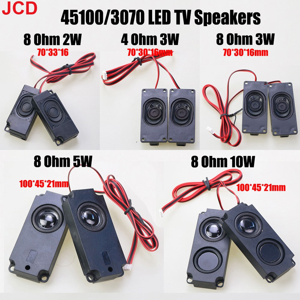 Altavoces portátiles de Audio para ordenador, altavoces rectangulares para publicidad, TV LCD, 3070, 4ohm/8Ohm, 3W, 5W, 10W, 1 par
