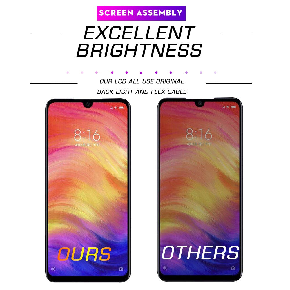 Pantalla de 6,3 "Note 7 para Xiaomi Redmi Note 7 pantalla LCD de repuesto para pantalla táctil Redmi Note 7 Pro M1901F7H M1901F7G