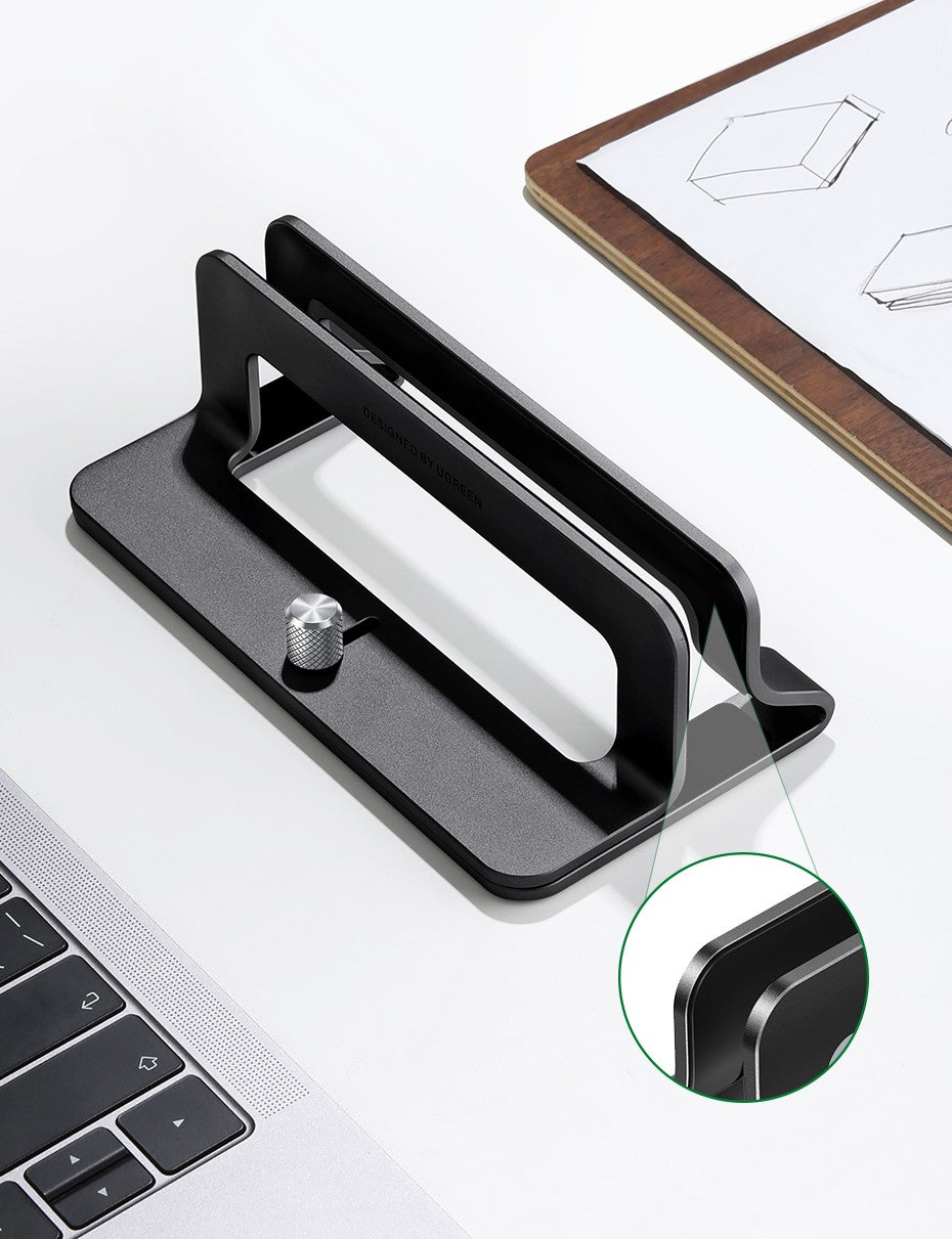 UGREEN-soporte Vertical para ordenador portátil, accesorio de aluminio para MacBook Pro, tableta y teléfono