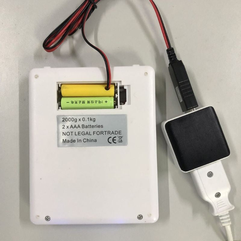 Cable de alimentación USB de 5V y 2A, eliminador de batería AAA de 4,5 V, 1,5 V, LR03, 4,6 m, T21A