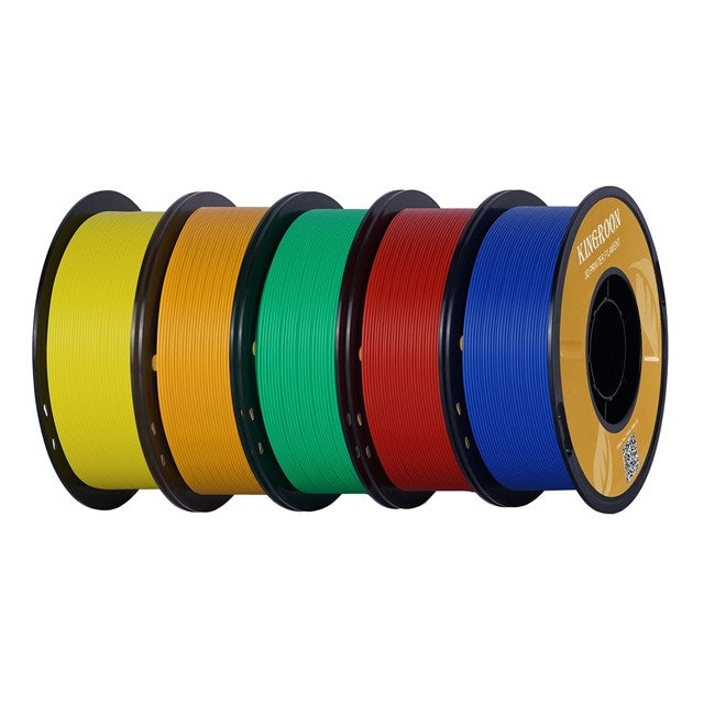 Filamento PLA KINGROON de 1.75mm, 5/10KG, Plástico PLA para Impresora 3D, Estándar 1kg/rollo, Filamentos para Impresión 3D, Colores Mixtos, Envío Local