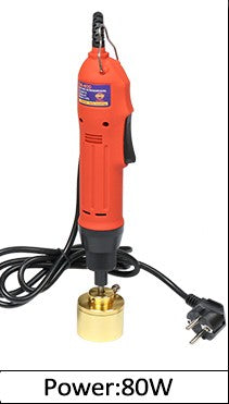 ZONESUN Máquina taponadora manual Taponadora de botellas de aceite de humo de plástico con tornillo (10-30 mm)