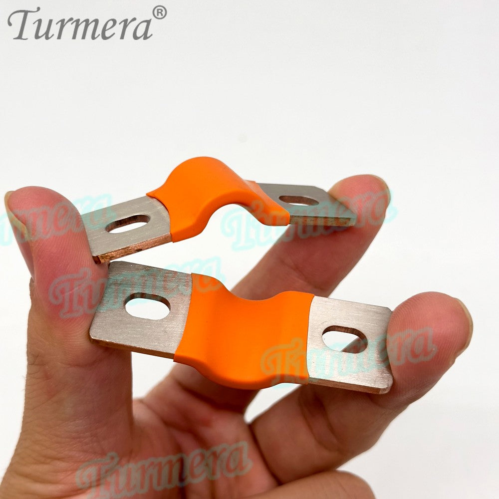 Turmera-batería Lifepo4 de 12V, conector de cobre Flexible, 56mm, 74mm, 2mm, 400A, para uso en batería Lifepo4 de 200Ah, 230Ah, 280Ah, 320Ah