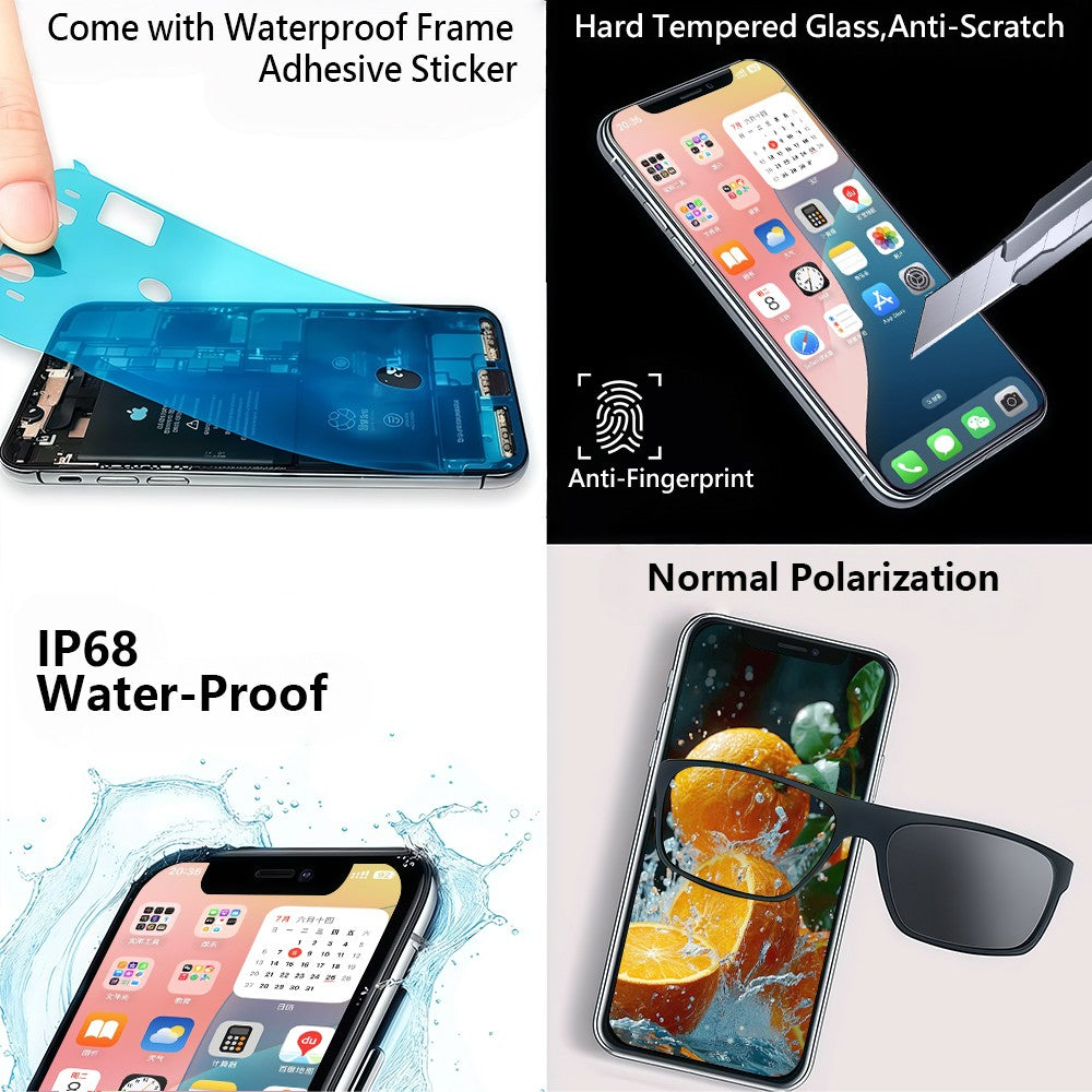 Pantalla OLED para iPhone 11 Pantalla LCD MONTAJE DE digitalizador con Pantalla táctil para iPhone 11 Reemplazo de Pantalla LCD