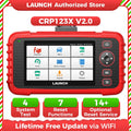 LAUNCH CRP123X V2.0 OBD2 escáner lector de código de coche herramientas de diagnóstico automotriz Autoscanner herramienta de escaneo automático DIY CRP123 VII +